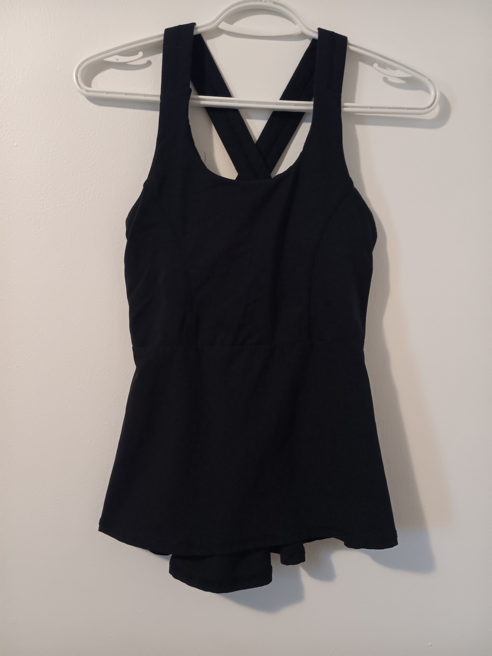 Kyodan Black Cross-Back Tank